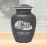 Semi Truck Sharing Urn - Gunmetal Gray