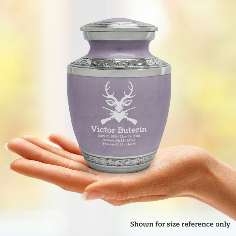 Deer Hunter Sharing Urn - Regal Purple