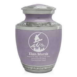 Snowboard Sharing Urn - Regal Purple