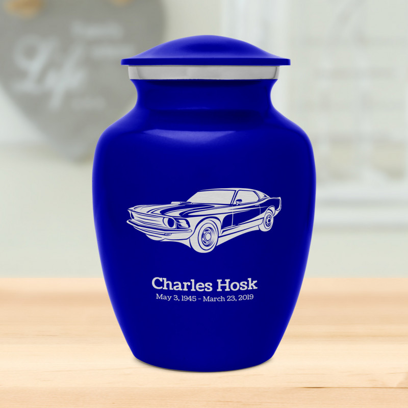 Muscle Car Sharing Urn - Midnight Blue