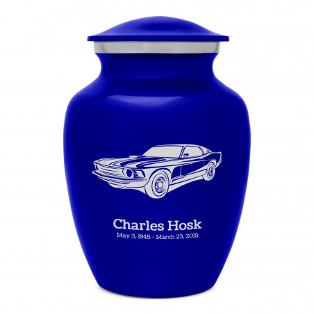 Muscle Car Sharing Urn - Midnight Blue