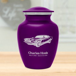 Muscle Car Sharing Urn - Purple Luster