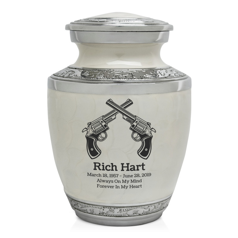 Revolver Sharing Urn - Radiant White