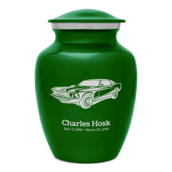 Muscle Car Sharing Urn - Shamrock Green