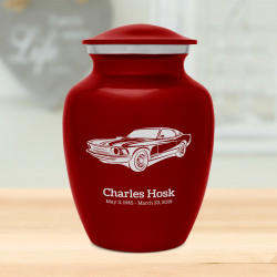 Muscle Car Sharing Urn - Ruby Red