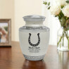 Horseshoe Sharing Urn - Radiant White
