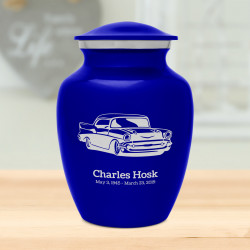 Classic Car Sharing Urn - Midnight Blue