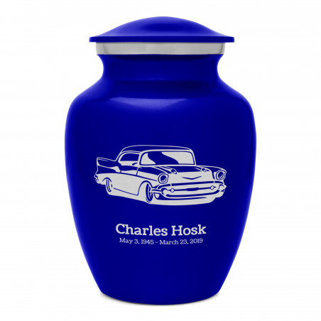 Classic Car Sharing Urn - Midnight Blue