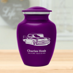 Classic Car Sharing Urn - Purple Luster
