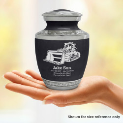 Bulldozer Sharing Urn - Ebony Black