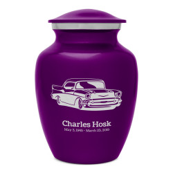 Classic Car Sharing Urn - Purple Luster