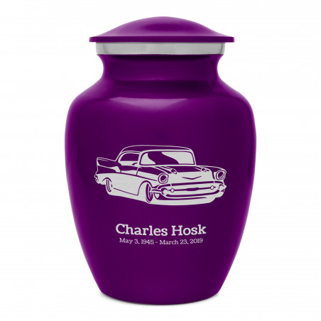 Classic Car Sharing Urn - Purple Luster