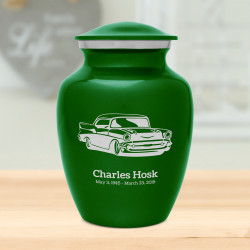 Classic Car Sharing Urn - Shamrock Green