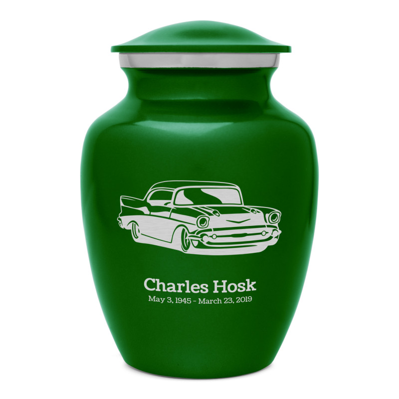 Classic Car Sharing Urn - Shamrock Green