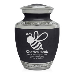 Bee Sharing Urn - Ebony Black
