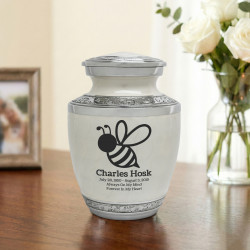 Bee Sharing Urn - Radiant White