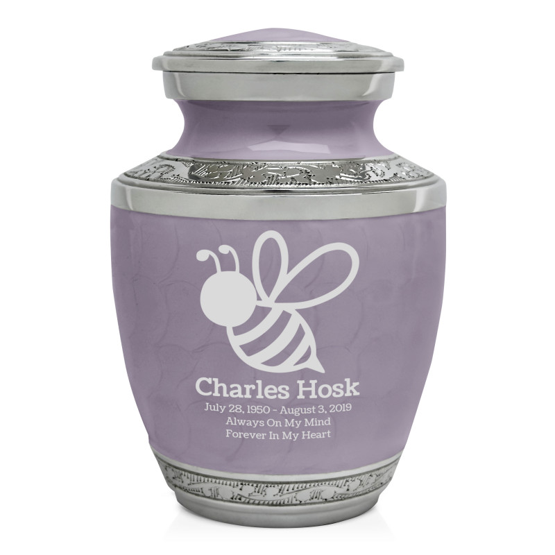 Bee Sharing Urn - Regal Purple