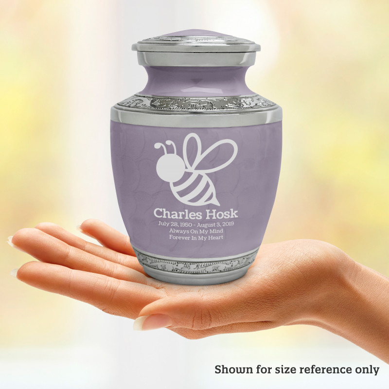 Bee Sharing Urn - Regal Purple