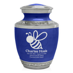 Bee Sharing Urn - Royal Blue