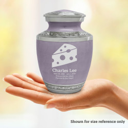 Cheese Wedge Sharing Urn - Regal Purple