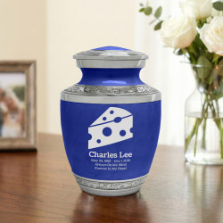 Cheese Wedge Sharing Urn - Royal Blue