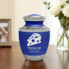 Cheese Wedge Sharing Urn - Royal Blue