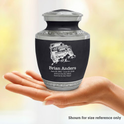 Offroad Truck Sharing Urn - Ebony Black