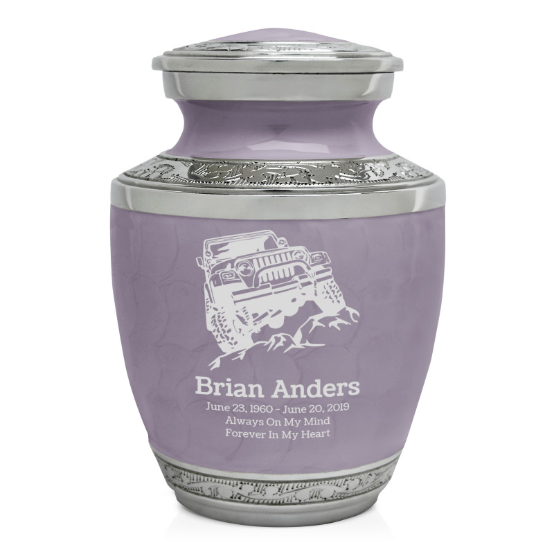 Offroad Truck Sharing Urn - Regal Purple