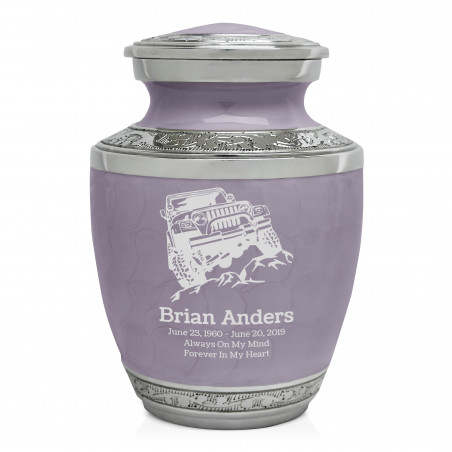Offroad Truck Sharing Urn - Regal Purple