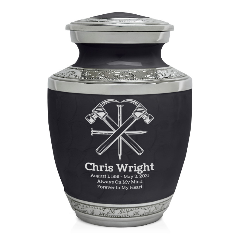 Woodworking Sharing Urn - Ebony Black