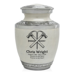 Woodworking Sharing Urn - Radiant White