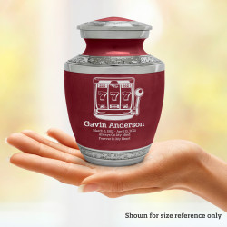 Slot Machine Sharing Urn - Rose Red