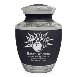 Bowling Sharing Urn - Ebony Black