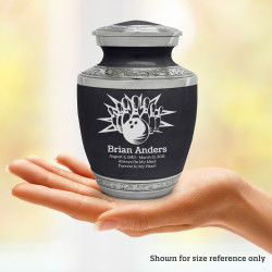 Bowling Sharing Urn - Ebony Black