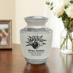 Bowling Sharing Urn - Radiant White