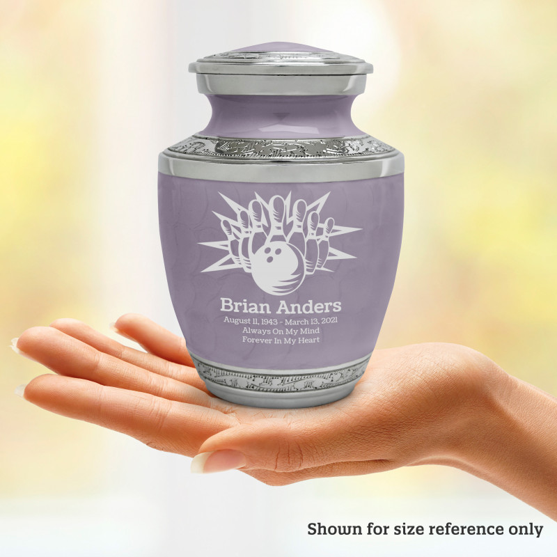 Bowling Sharing Urn - Regal Purple