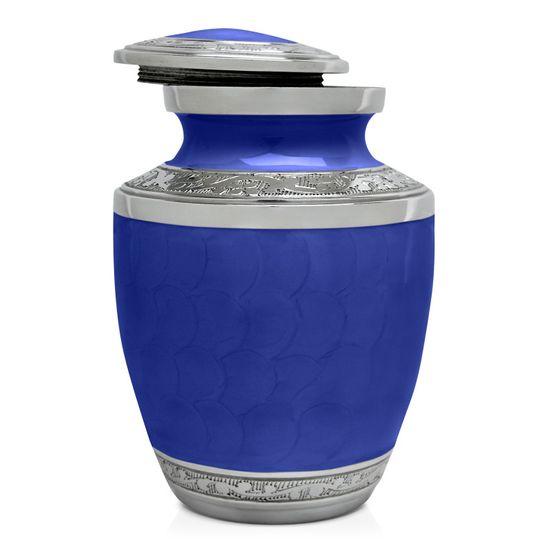 His Grace is Enough Sharing Urn - Royal Blue