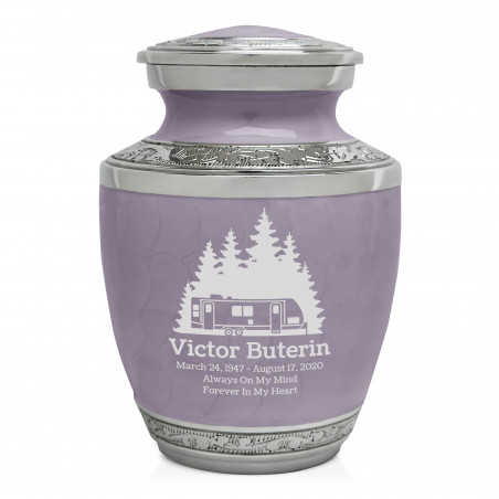 Fifth Wheel Camper Sharing Urn - Regal Purple