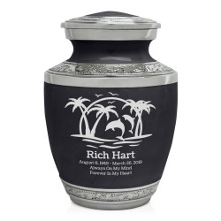 Endless Summer Sunset Sharing Urn - Ebony Black