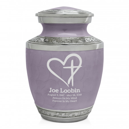 Love of Christ Sharing Urn - Regal Purple