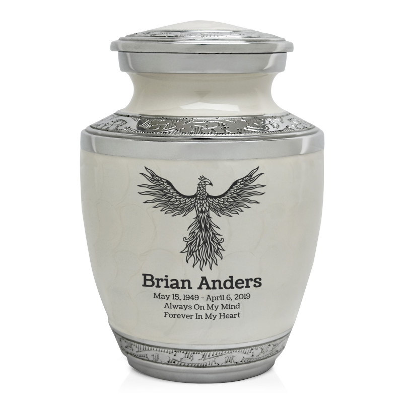 Phoenix Sharing Urn - Radiant White