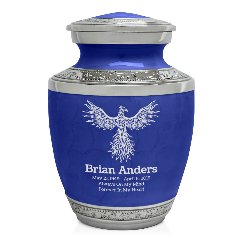 Phoenix Sharing Urn - Royal Blue