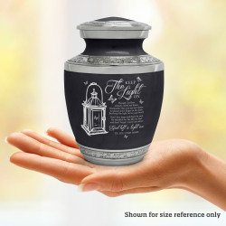 Keep the Light On Sharing Urn - Ebony Black