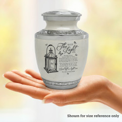 Keep the Light On Sharing Urn - Radiant White