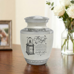 Keep the Light On Sharing Urn - Radiant White