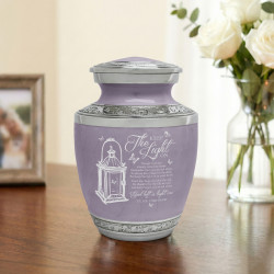 Keep the Light On Sharing Urn - Regal Purple