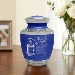 Keep the Light On Sharing Urn - Royal Blue