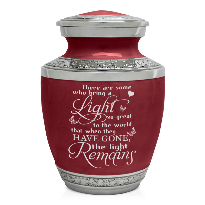 Light Remains Sharing Urn - Rose Red