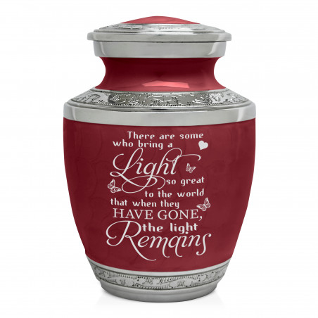 Light Remains Sharing Urn - Rose Red