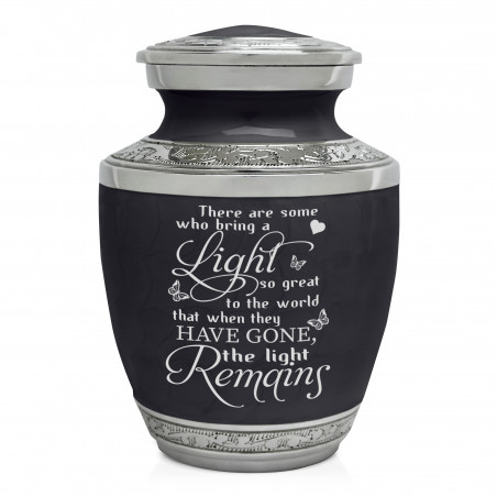 Light Remains Sharing Urn - Ebony Black